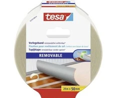 Tesa tvirtinimo juosta lengvai nuimama, nepaliekanti likučių, 25 m x 50 mm