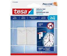 Tesa Kabliukai rėmeliui pakabinti, 77762, 2X2 kg, plytelėms