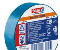 Tesa Izoliacinė juosta mėlyna - 15 mm x 10 m