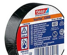 Tesa Izoliacinė juosta, rūšiuota - 15 mm x 10 m