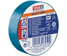 Tesa Izoliacinė juosta mėlyna - 15 mm x 10 m