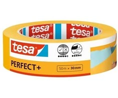 Dažymo juosta TESA PERFECT+ 56537, 50 x 0,03 m, oranžinės sp.