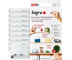 Tesa Sugru formbarer Allzweckkleber 8er Weiss