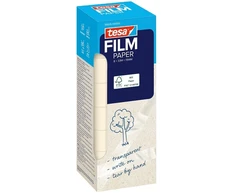 TESA tesafilm PAPER, 33 m, permatoma, popierius, 19 mm, 8 vnt.