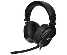 Thermaltake Argent H5 Stereo, Laidinis, Žaidimams, 20 - 20000 Hz, 370 g, Ausinės su mikrofonu, Juoda