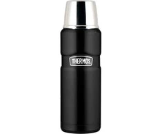 Thermos Termosas King 1,2 l matinės juodos spalvos S