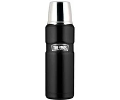 Thermos Termosas „King“ matinės juodos spalvos, 0,5 l SK