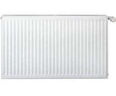THERMRAD RADIATORIUS 21-400-1200 4 x ½ colio įstrižainė. Galia 70/40/20 728 W. Galia 60/40/20 613 W. Galia 45/35/20 359 W