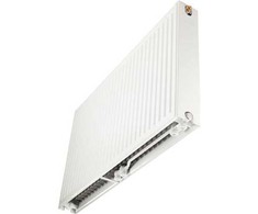 Thermrad radiatorius Super8 Compact 22 1851W, aukštis x plotis: 600x1100 mm, su 8 sriegiais, įskaitant guolius, oro srieginiu kamščiu.