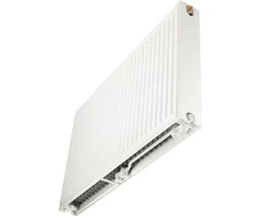 Thermrad radiatorius Super8 Compact 33 2855W, aukštis x plotis: 600x1200 mm, su 8 sriegiais, įskaitant guolius, oro srieginiu kamščiu.