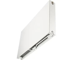 Thermrad „Super8 Plan“ radiatorius. Įmontuotas vožtuvas dešinėje pusėje m30x1.5. Nepamirškite H-Block. PASTABA Nurodyta temperatūra v 75/65/20 - 2145W