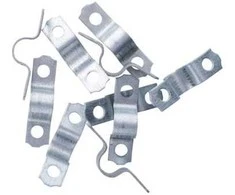 Thorkild Larsen E-line kabelinė raištelis su 2 skirtukais, 10 mm - galvanizuotas, 50 vnt. dėžutėje.