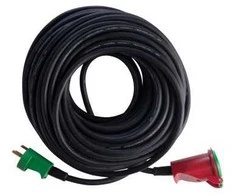 Thorkild Larsen E-line kabelių komplektas DK 3G1.5 - H07RN-F, DK kištukas/prailginimo laidas m/j, neoprenas, 230V/16A, 25m