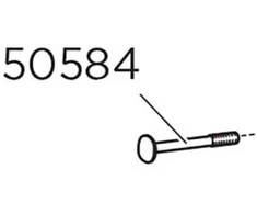 Thule varžtas M8x70 1 vnt. = 2 vnt. varžtų