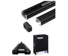 Thule „Squarebar“ Toyota Hilux 4 durų dviguba kabina, 4 durų prailginta kabina 16-