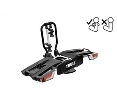 Thule EasyFold XT F, dviračių laikiklis, tvirtinimas prie galinio kablio, aliuminis, aliuminis