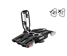 Thule EasyFold XT F, dviračių laikiklis, tvirtinimas prie galinio kablio, aliuminis, aliuminis