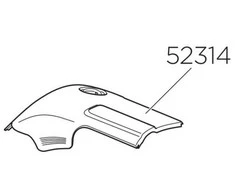 Thule galinė dalis dešinėje 958 WingBar kraštas
