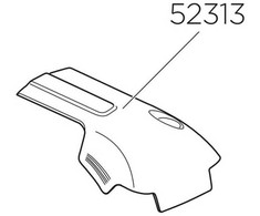 Thule galinė dalis kairėje 958 WingBar kraštas