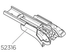 Thule pėda kairė „WingBar 958“ kraštas