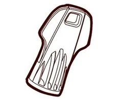 Thule plastikinis raktas 001