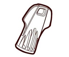 Thule plastikinis raktas 005