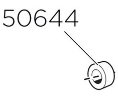 Thule plastikinis diskas 10 mm ø15 mm