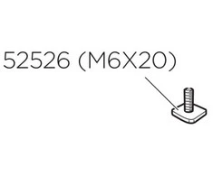 Thule atsarginė dalis 52526