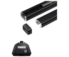 Thule „Squarebar Evo“ stogo bagažinės komplektas turėklams 135 cm