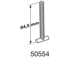 Thule T formos varžtas m6x64,5
