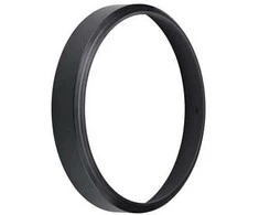 Sieninis šviestuvas „Philips CoreLine“ sieninio/lubinio WL140Z dekoratyvinio rėmelio, juodo, priedai