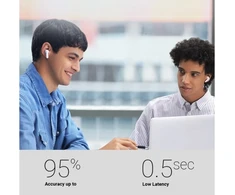 Timekettle M3 Translator, Belaidės, Calls/Music, 178 g, Ausinės, Baltas