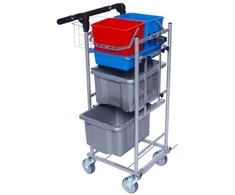 Tina Trolleys Valymo vežimėlis, ERGO Super Compact