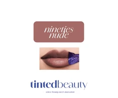 „Tinted Beauty“ – „Pel &amp; Reveal“ lūpų atspalvis „Nineties Nude“.