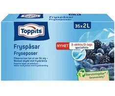 Toppits Fryspåsar 2L 35st (10st/DFP)