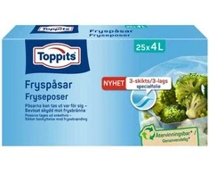 Toppits Šaldymo maišeliai 4L 25 vnt. (10 vnt./DFP)