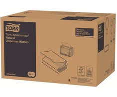 Tork 13840, Natural, 330 mm, 213 mm, 16,5 cm, 10,7 cm, 1125 vnt.