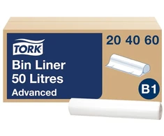 Tork 204060, 50 l, permatomas, 25 vnt., 360 mm, 70 mm, 70 mm