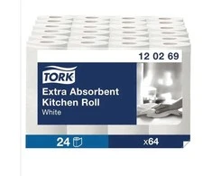Tork Staples Kamštiena, 23 cm x 15.36 m, balta, 2 vnt.