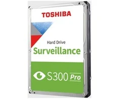 TOSHIBA BULK S300 Pro stebėjimo sistemos kietasis diskas 10 TB 3,5 colio SATA 7200 aps./min.