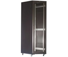 19" Komutacinė spinta TOTEN, System G, 32U, 600x1000, perforuotos durys, iki 800kg, juoda / G3.6032.9801 / 19-G6032PP