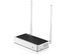 N300RT TOTOLINK, Wi-Fi 4 (802.11n), vienos juostos (2.4 GHz), Ethernet LAN, juodas, baltas, ant stalo statomas maršrutizatorius
