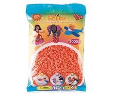 Revell Toymax Hama midi karoliukai 3000 vnt. pastelinės raudonos spalvos