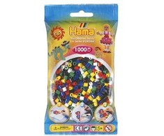 Revell Hama midi koraliki 1000stk 6 kolorów mix