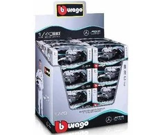 Bburago Bburago 15638136H BB 1:43 Mercedes AMG Petronas F1 (2019) (#44 L. Hamilton), daugiaspalvis