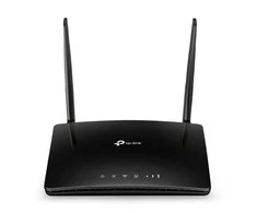 TP-Link 300 Mbps belaidis N 4G LTE maršrutizatorius, „Wi-Fi 4“ (802.11n), vienos juostos (2,4 GHz), Ethernet LAN, 3G, juodas, stalo maršrutizatorius