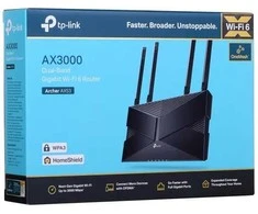 TP-Link Archer AX53, Wi-Fi 6 (802.11ax), Dviejų dažnių (2,4 GHz / 5 GHz), Ethernet LAN, Juoda, Stalinis maršrutizatorius