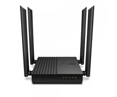 TP-Link Archer C64, Wi-Fi 5 (802.11ac), Dviejų dažnių (2,4 GHz / 5 GHz), Ethernet LAN, Juoda, Stalinis maršrutizatorius
