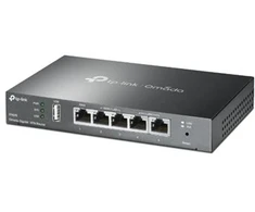 „TP-Link Omada“ gigabito VPN maršrutizatorius, Ethernet WAN, gigabito eternetas, juodas