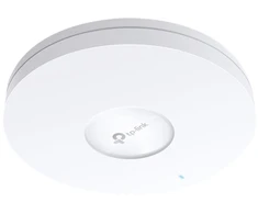 Maršrutizatorius TP-Link Omada AX3600 belaidis dviejų dažnių kelių gigabitų greičio lubinis prieigos taškas, 2.4 GHz, 5 GHz, 2402 Mbit/s, WPA-Enterprise, WPA-PSK, WPA2-Enterprise, WPA2-PSK, WPA3-Enterprise, WPA3-PSK, 25000 Mbit/s